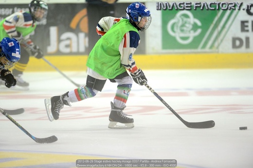 2012-06-29 Stage estivo hockey Asiago 0337 Partita - Andrea Fornasetti